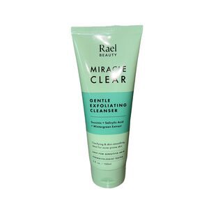 Rael Miracle Clear Face Wash 5 fl oz – Gentle Exfoliating Cleanser for Oily Skin